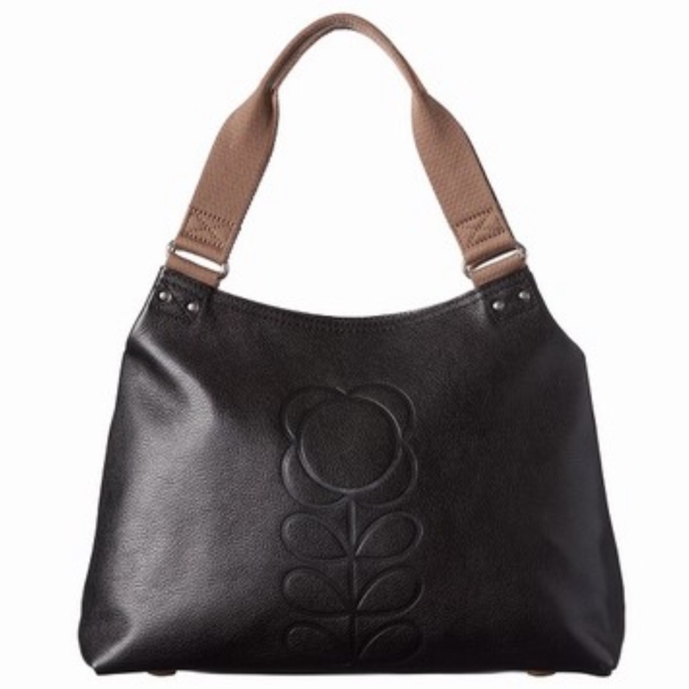 Orla Kiely Leather Bag + Wallet